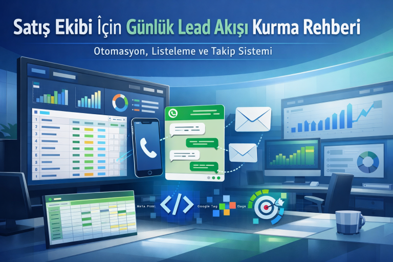 Satış Ekibi İçin Günlük Lead Akışı Kurma Rehberi